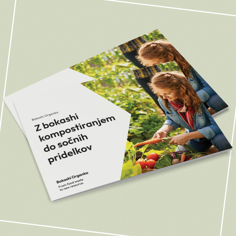 E-knjiga: Z bokashi kompostiranjem do sočnih pridelkov